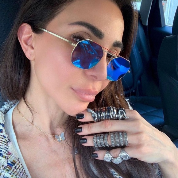 One-of-a-Kind LOREE RODKIN Ruby Bondage Ring 18K Black Rhodium Gold - Picture 7 of 16